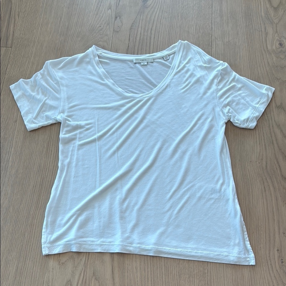 Vince | White | Short Sleeve Tee | S